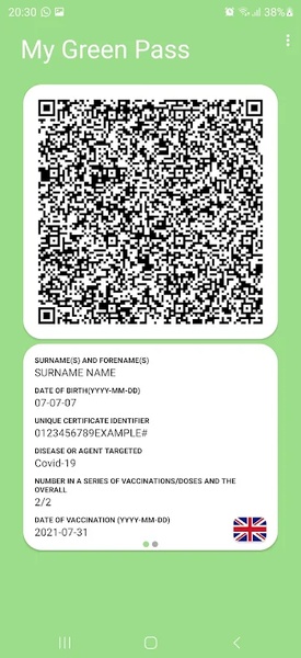Green Pass - Preview 2