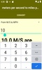 meters per second to miles per hour converter screenshot 3