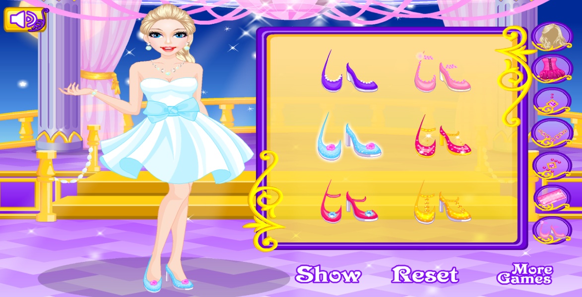 fashion dress up games y8 Fashionista's Magic Dolls Wardrobe Magnetic Dress-Up Set B main image 0
