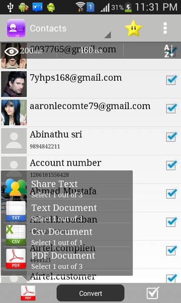 Contacts to Text - Preview 15