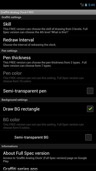 Graffiti Analog Clock FREE - Preview 1