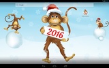 Year of the Monkey Free LWP screenshot 6