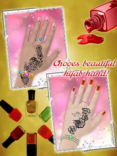 Hijab Hand Art - Preview 3