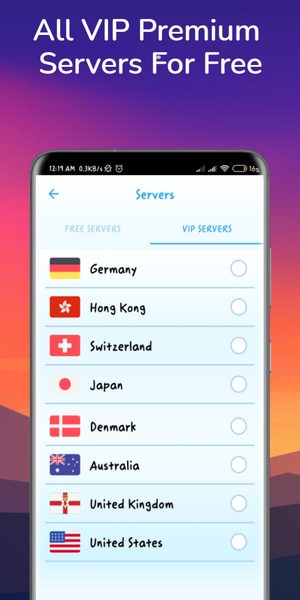 Click VPN : VIP Proxy Servers & Secure VPN - Preview 2