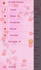 GO SMS Pink Flower Theme screenshot 6