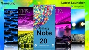Samsung Note 20 Launcher 2020: Themes & Wallpaper screenshot 2