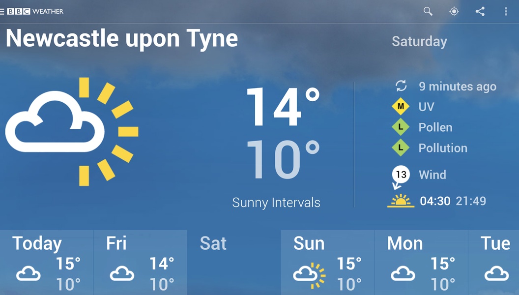 BBC Weather - Preview 20