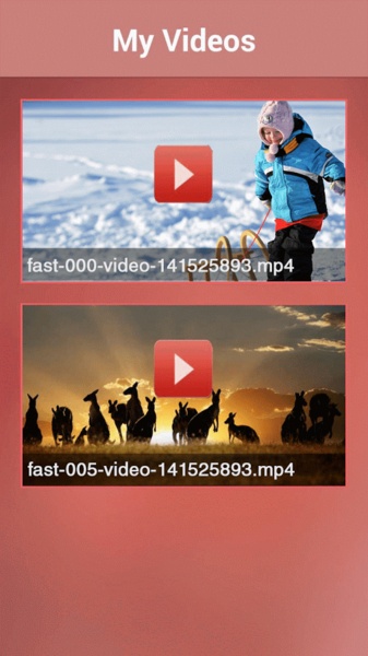 Fast Video Maker - Preview 1