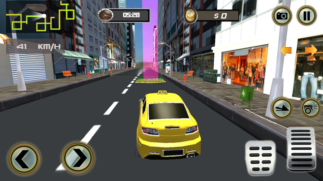 Taxi Cab ATV Quad Bike Limo City Taxi Driving Game - Preview 8