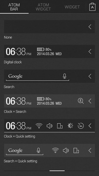 Atom All in One Widgets - Preview 3