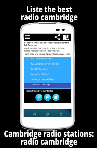 Cambridge radio stations: radio cambridge - Preview 3