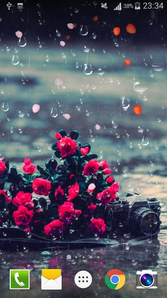 Rose Drops Live Wallpaper - Preview 2