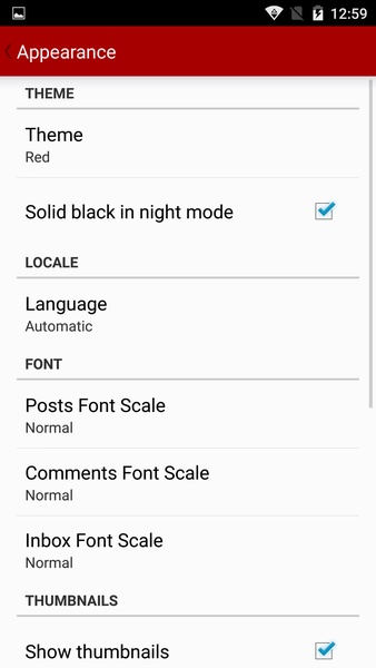 RedReader - Preview 5