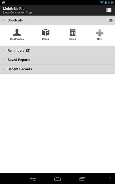 MobileBiz Lite - Preview 7