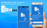 Mht /Mhtml to Pdf Converter screenshot 3