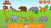 Wild Animals for Kids screenshot 8