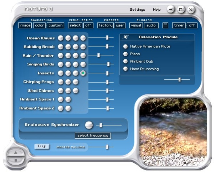 Natura Sound Therapy for Windows - Download it from Uptodown for free