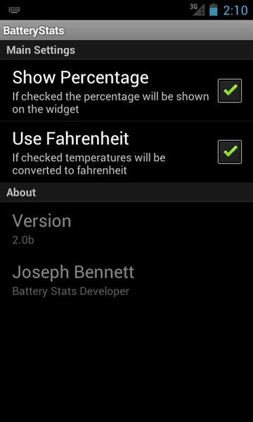 BatteryStats - Preview 1