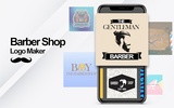 Barber Shop Logo screenshot 3