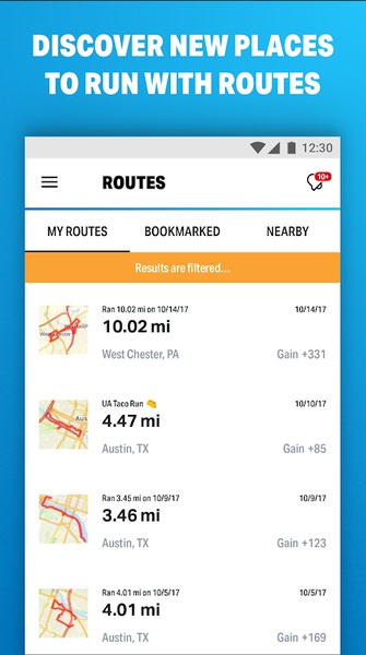 Map My Run by Under Armour Android APK Uptodown