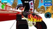 Cat Race Car Snow Drift Stunts screenshot 2