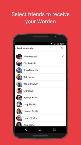 Wordeo for Messenger - Preview 2