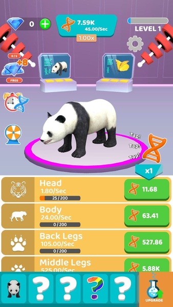 Idle Animal Evolution - Preview 4