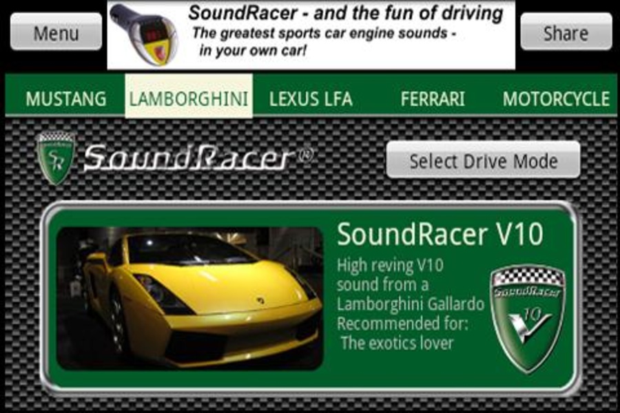 SoundRacerFree - Preview 2