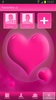 GO Contacts Hearts Theme screenshot 1