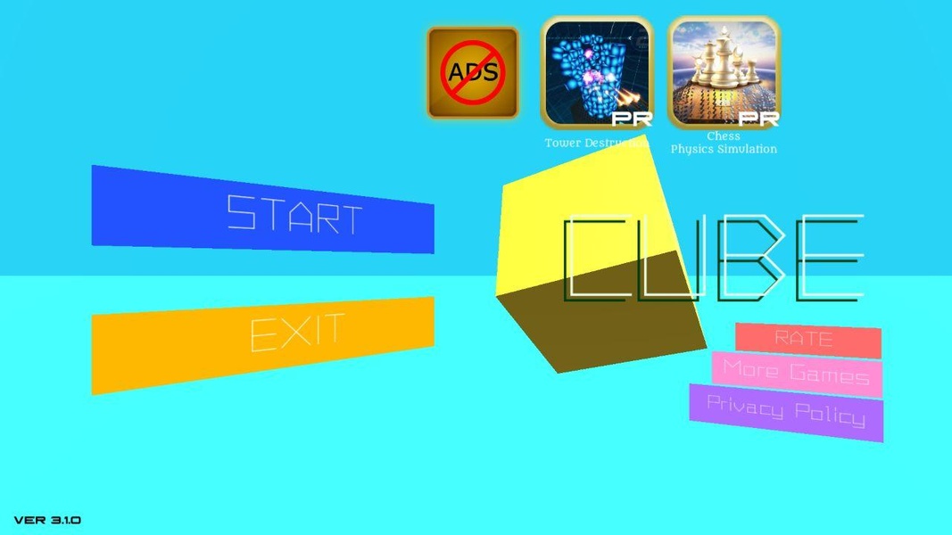 CUBE Physics Simulation - Preview 6