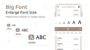 Big Font - Enlarge Font Size screenshot 6