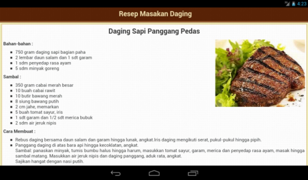 Resep Daging - Preview 2
