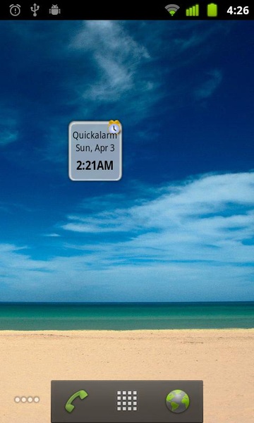 Gentle Alarm Widget - Preview 2