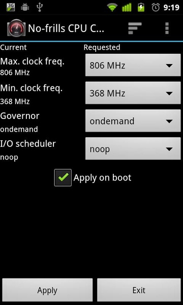 No-frills CPU Control - Preview 7