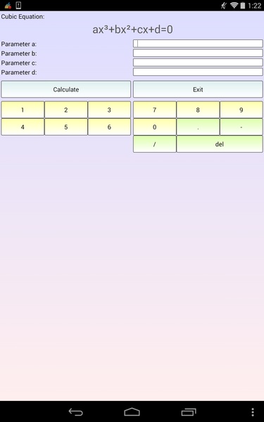 Cubic Equation Solver - Preview 1