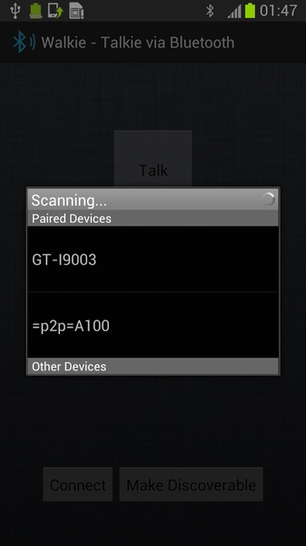 Walkie - Talkie via Bluetooth - Preview 2