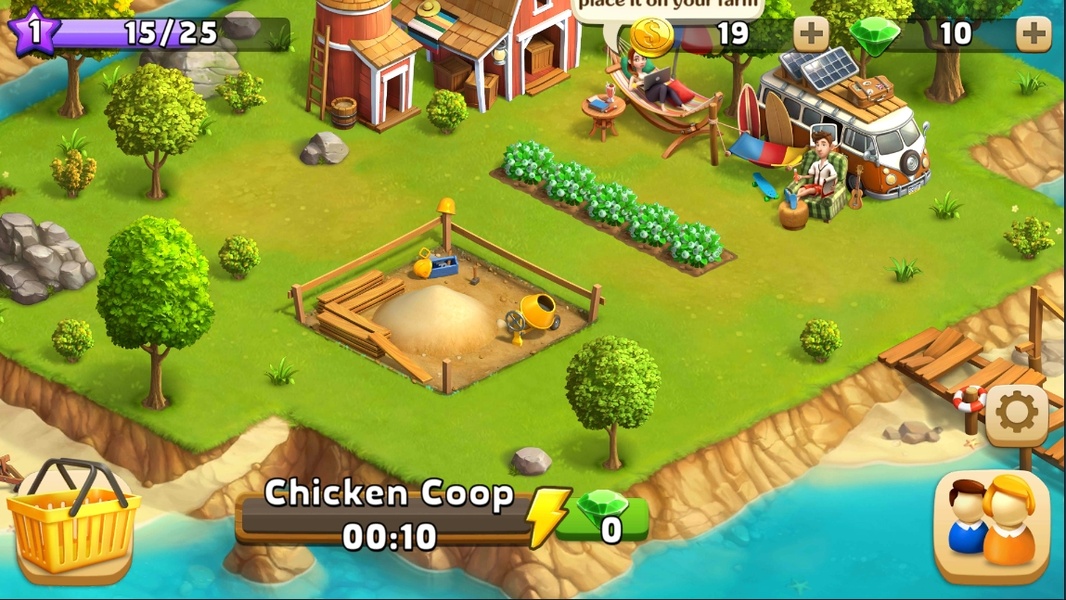 Funky Bay - Farm & Adventure game - Preview 1