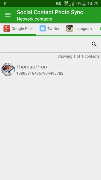 Social Contact Photo Sync - Preview 4