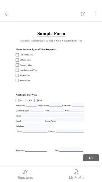 WPS Fill & Sign - Preview 2