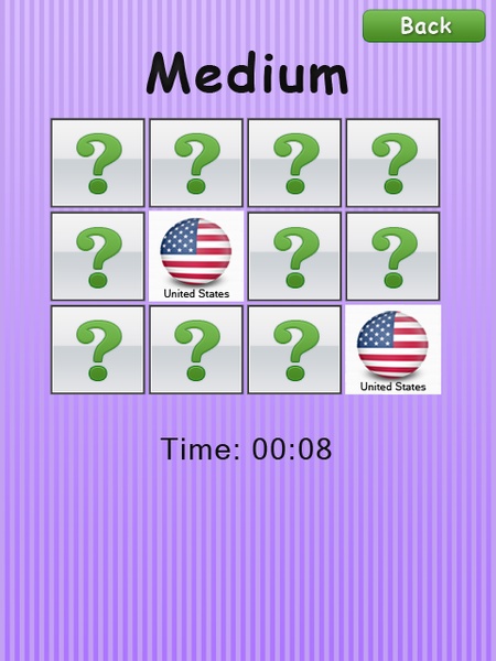 Memory Game - Flags - Preview 1