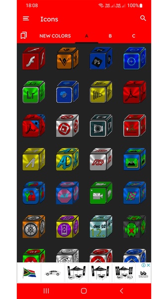 Cube Icon Pack Free - Preview 4