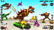 Dino Robot War Robot Transform screenshot 3