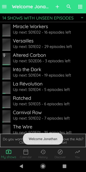 TV Show & Movie Tracker - Preview 8
