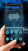 Blue Neon Future Tech -- APUS launcher theme screenshot 8