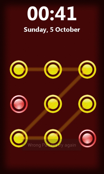 Pattern Lock Screen Free - Preview 3