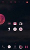 Red Moon launcher theme screenshot 1