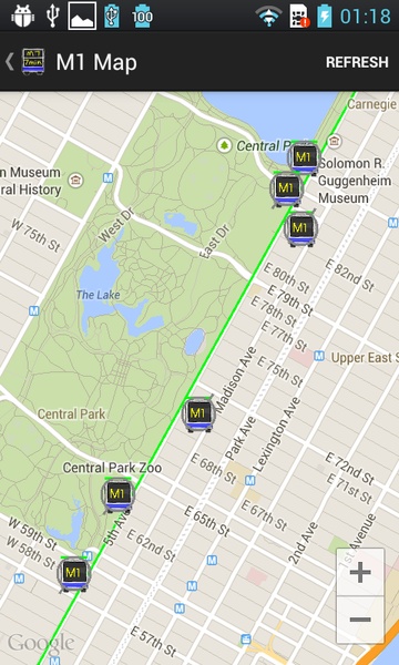 NYC Bus Time - Preview 1