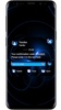 SMS Theme Sphere Blue - black screenshot 5