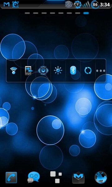 GOWidget SteelBlue Theme by TeamCarbon - Preview 6