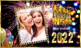 New Year 2021 Photo Frames Greeting Wishes screenshot 3